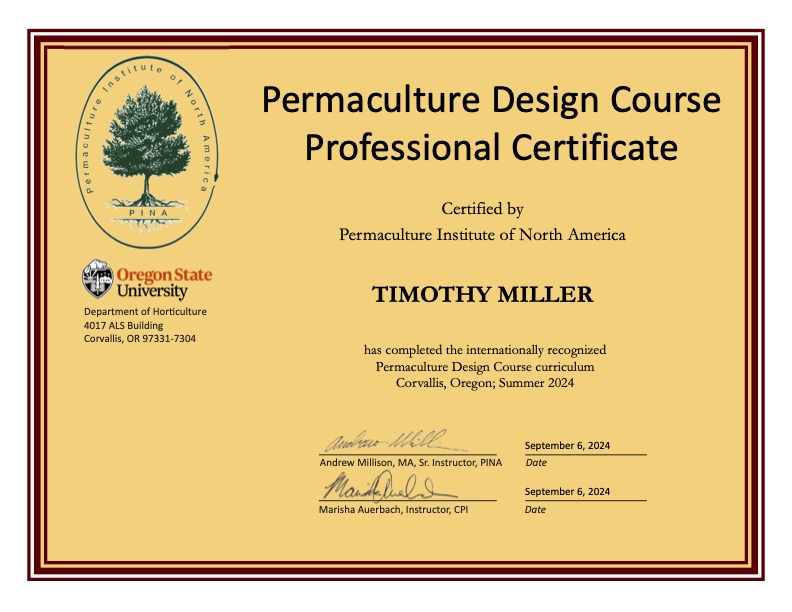 Permaculture Design Course