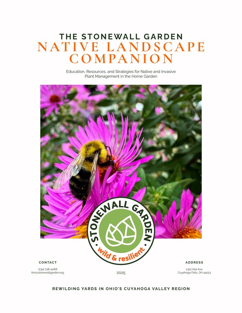The Stonewall Garden Native Landscape Companion — cover